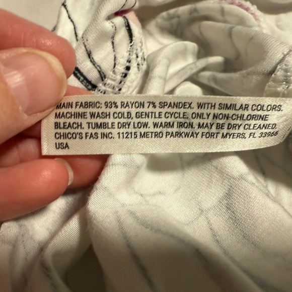 Soma Bundle of 2 Floral and Polka Dot Pajama Pants Size Large Lounge Comfy Light - Picture 4 of 12